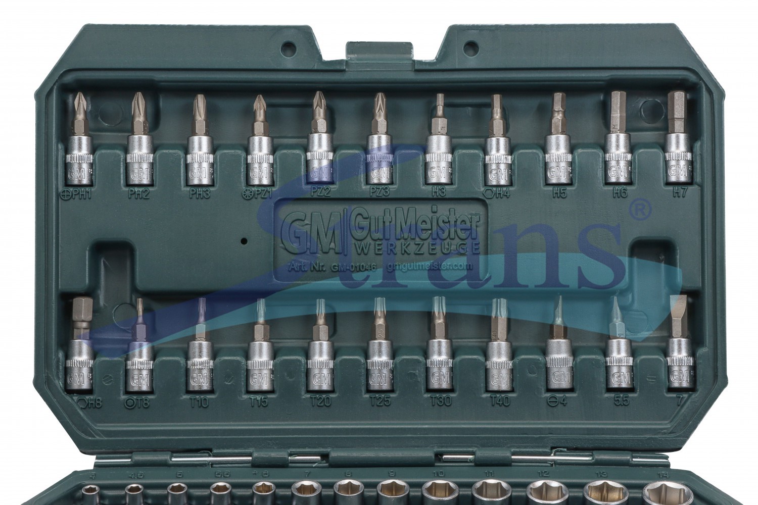 Tool Set Gut Meister 46Pcs Gm01046 buy in Ukraine | Strans-shop